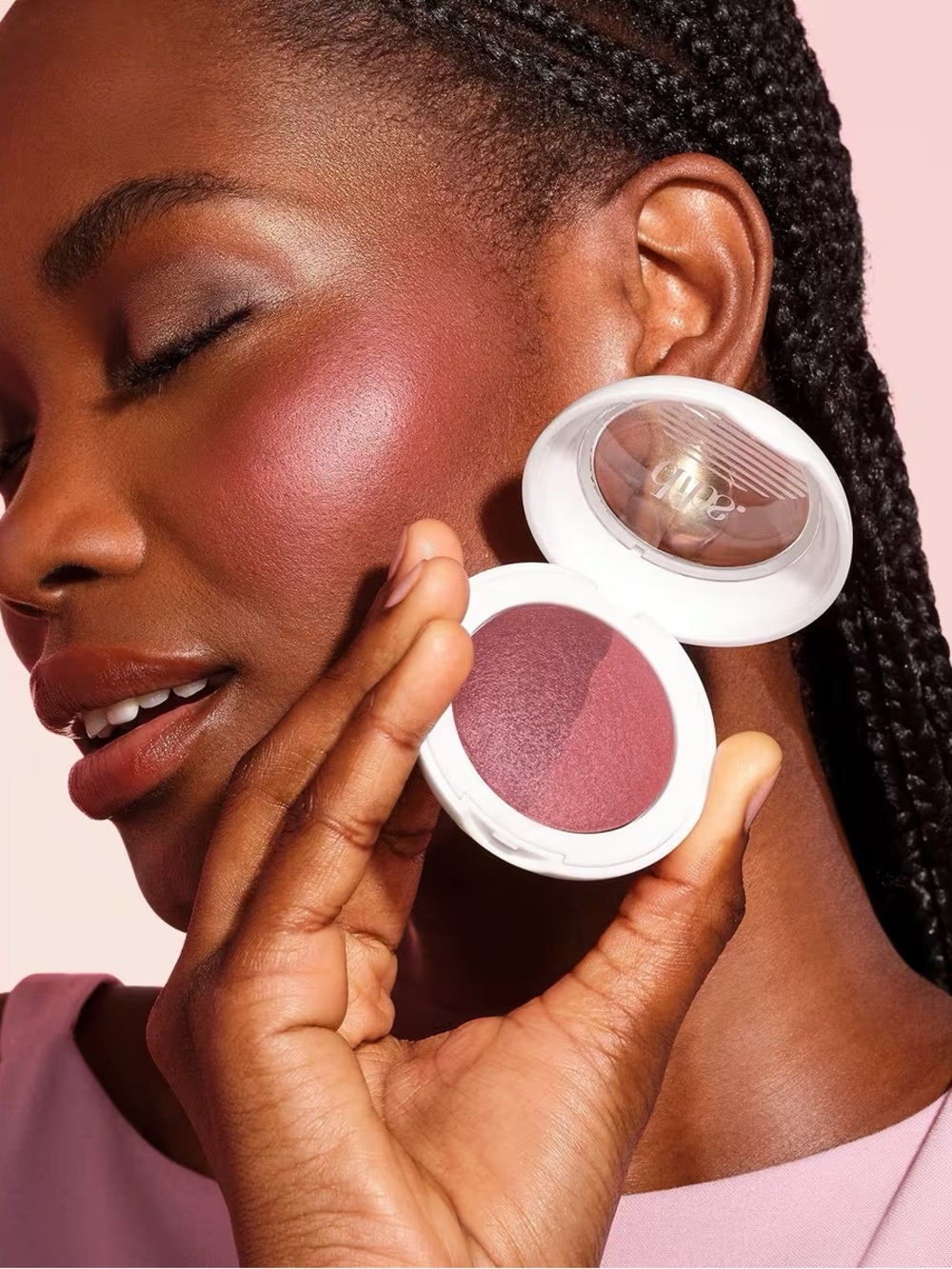 DIBS BEAUTY Duet Baked Blush Duo in Backstage. New with Box - Picture 8 of 8